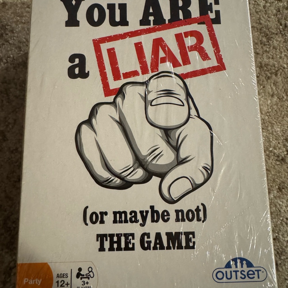 You Are A Liar Or Maybe Not - Fact Or Fiction Party Game - Outset Media